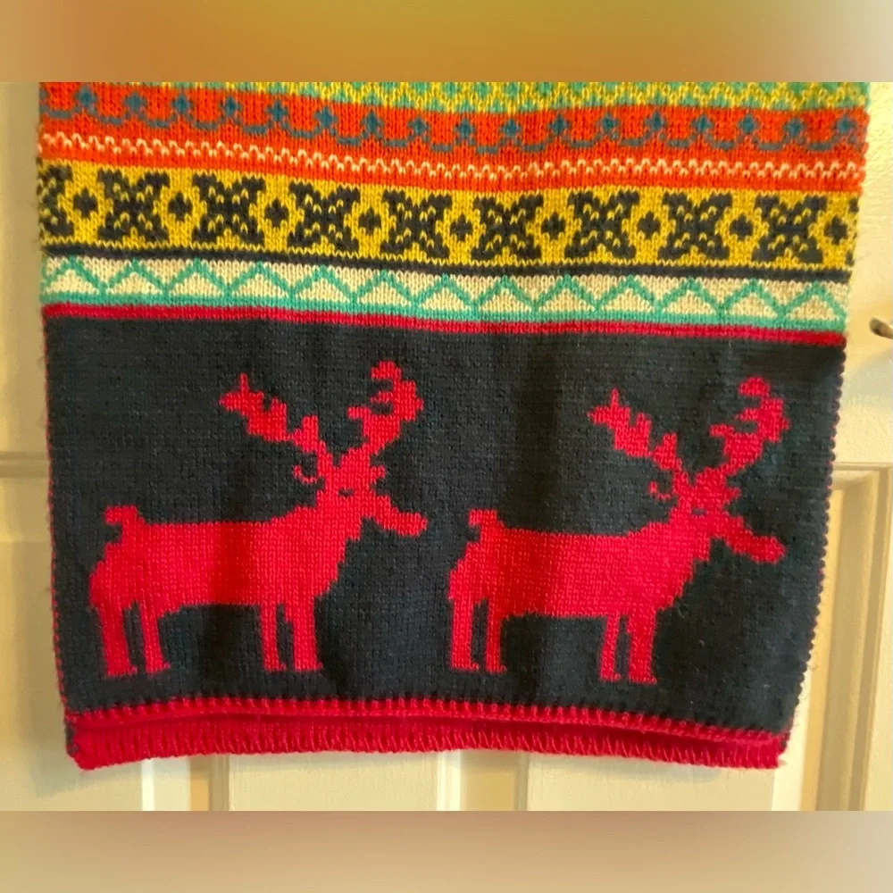 Reversible Scandinavian Winter Scarf (Women, Men, Children)
